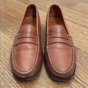 Tod’s Brown Leather Penny Loafers